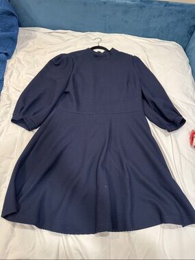 Gal Meets Glam Mock Neck Fit and Flare